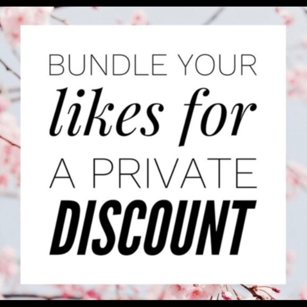 Bundle your liker for a private discount 😊